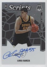 2021-22 Panini Chronicles Draft Picks Mosaic Scripts 28/99 Luka Garza Auto 0m0g