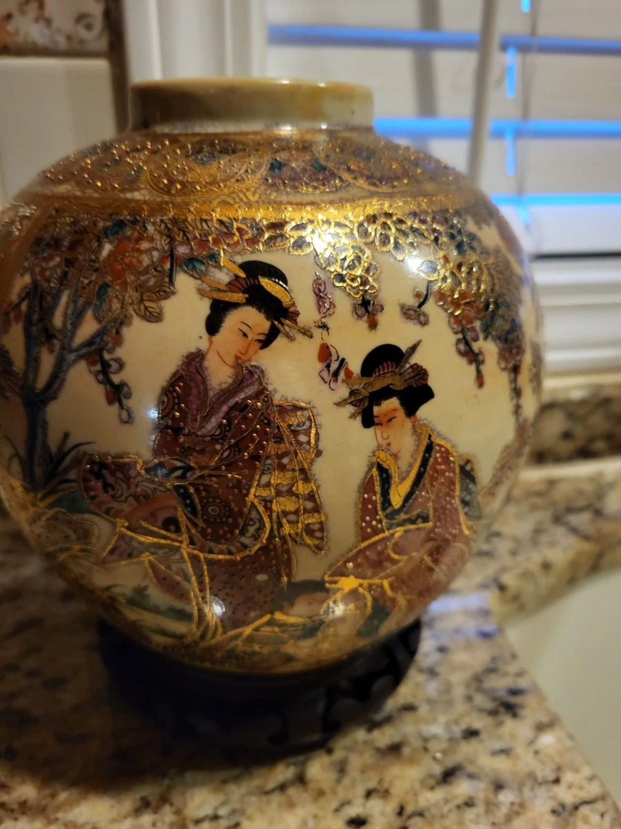 陶瓷复古原始1940 年后中国古董花瓶| eBay