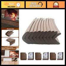 Foam Corner Protector Edge Guards for Fireplace Hearths - Baby Safety Bumpers, F