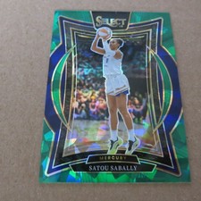 Satou Sabally 2025 WNBA Select GREEN ICE PRIZM #13 Phoenix Mercury NY Liberty