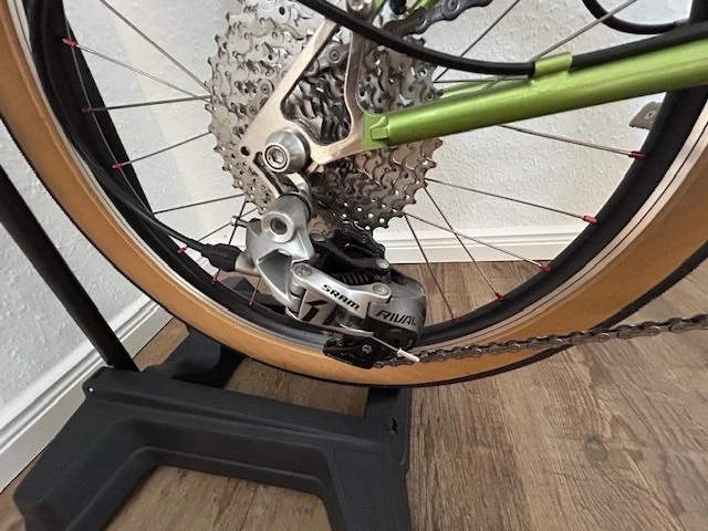 Alex Moulton XTB Gravelbike 20" Räder grün AM Rahmen teilbar NEU Dropbar Sram - Bild 3 von 4