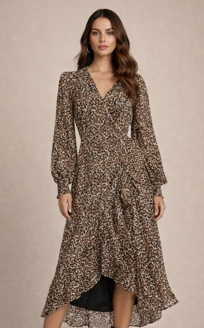 green emerald velvet dress THE SPARKLY SEQUIN WRAP DRESS IN HUNTER GREEN BY SARAH TRIPP X PINK DESERT