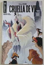 DISNEY VILLAINS CRUELLA DE VIL #1 (2024) -Sweeney Boo, Miriana Puglia - Dynamite