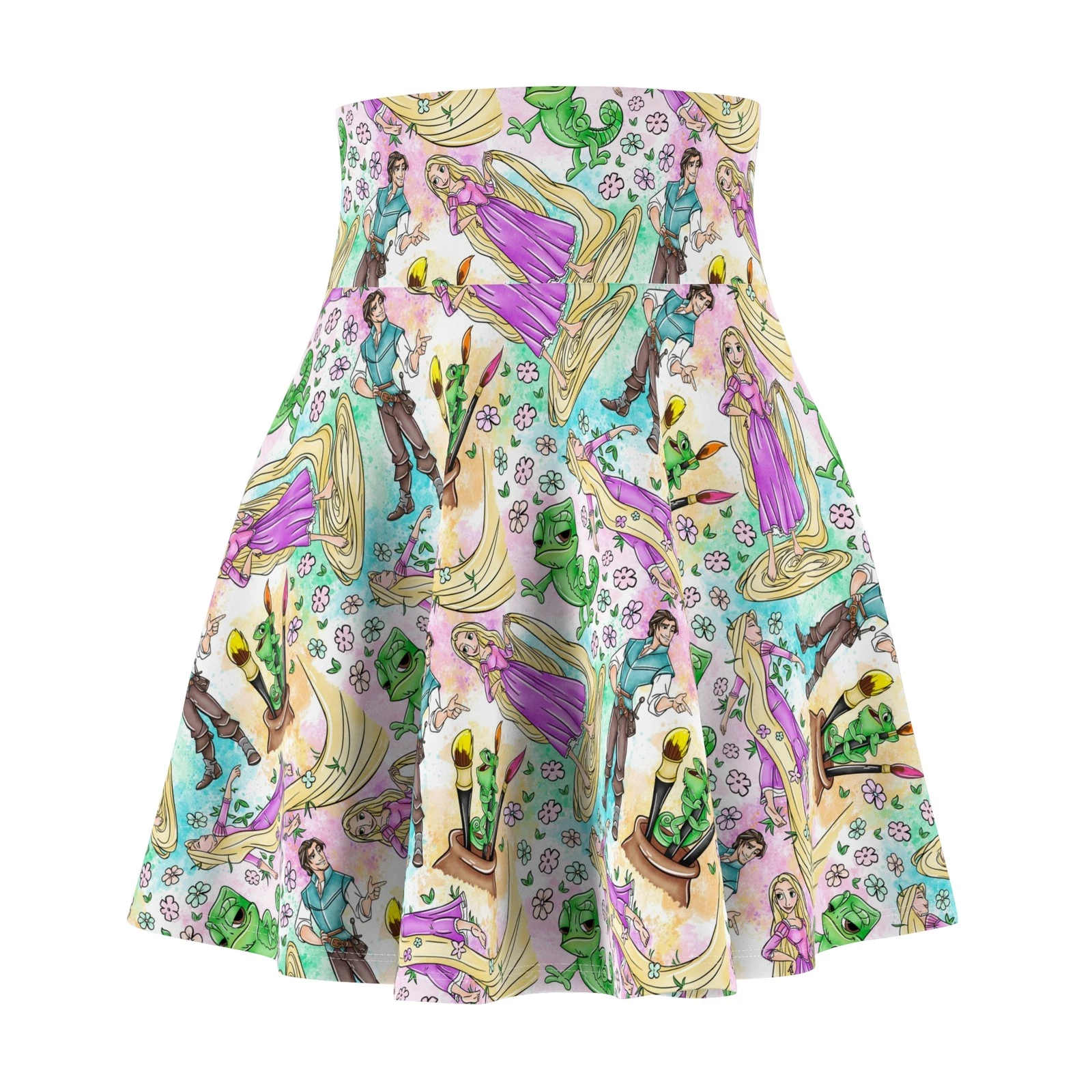 Tangled Women's Skater Skirt, Gift for Her