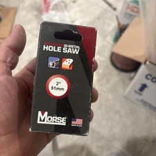 2" (51 mm) M.K. Morse Advanced Bi-Metal Hole Saw 5/8" - 18 Thread Arbor Hole