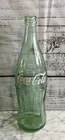 Vintage Coca Cola Bottle Green Glass Large 1 Pint  10oz 1955