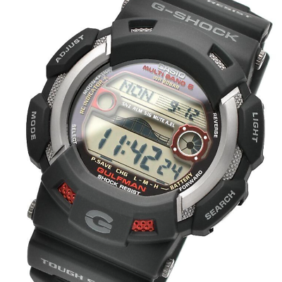 CASIO G-SHOCK GULFMAN GW-9110-1JF Multi Band 6 Tough Solar Watch 