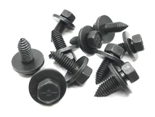 1967 - 1980 Chevy GMC pickup truck C10 K10 hood hinge bolts - black -10pcs