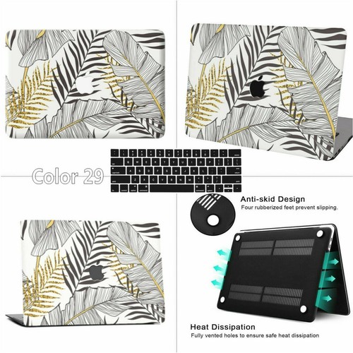 Funda rígida recortada para computadora portátil Unqiue idea KB para nueva Macbook Pro Air - Imagen 38 de 43