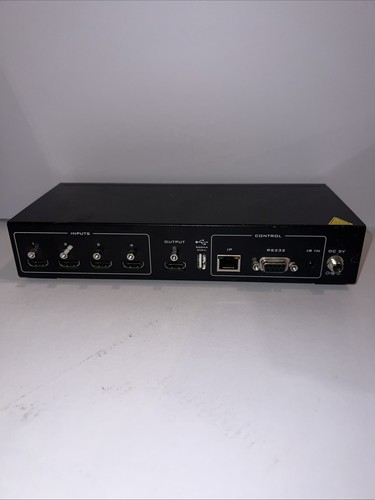 Hall Research SW-HD-4, 4-Port HDMI Fast Switch with IP/RS-232/IR Control - Picture 2 of 5
