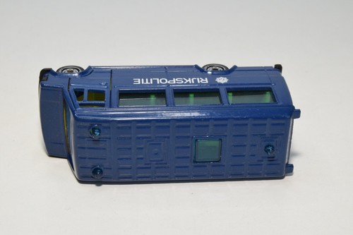 B67 1:55 SIKU 2012 MERCEDES-BENZ 809D VAN BUS RIJKPOLITIE POLIZIA OLANDESE EC... - Foto 6 di 7