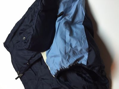 Vintage Gap Puffer / Down Vest - Men's Size M Navy with White and