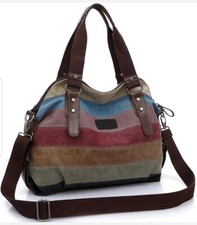 Women Fashionable handbag Shoulder Bag for Shopping and Travel multicolor large