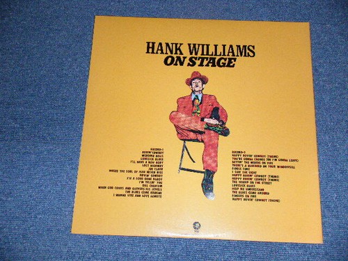Hank Williams Japan 1981 30MM-9017/18 NM 2-LP' + Obi AUF DER BÜHNE - Bild 3 von 10