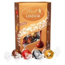Lindt Lindor Assorted Chocolate Truffles Box Large - Approx 26 balls, 337g