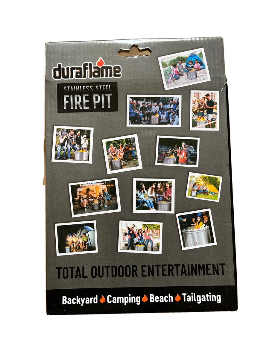 New Duraflame Stainless Steel 19u0026#034; FIREPIT STAND ONLY | eBay