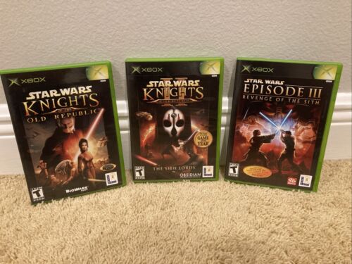 Xbox 360 Star Wars Game Lot- Tested