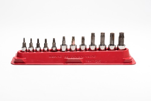 SnapOn 12pc Combination Drive TORX® Bit Standard Socket Set (T8-T25,T27-T55,T47) - Picture 2 of 5