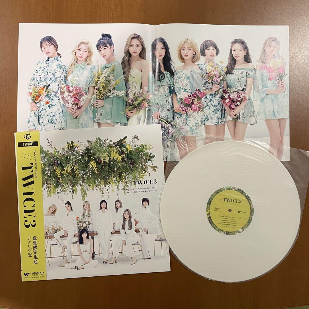 K-POP・アジア TWICE JAPANESE LP VINYL SET TWICE Japan Debut Best Album Color Vinyl #1-4 LP Limited