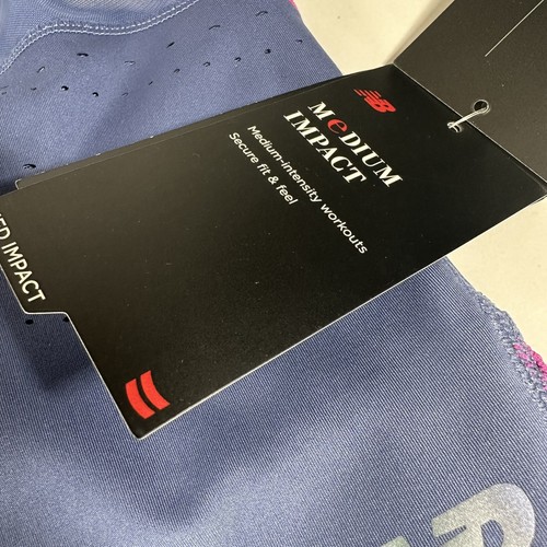New Balance Sport Bra Crop Top Women’s 2XL 18 Crop Top Medium Impact - Picture 10 of 11