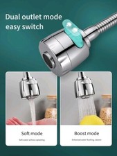 1pc 3/4inch Stainless Steel Splash-proof Faucet Aerator With 360-degree...