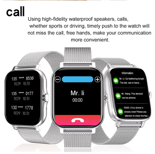 2024 Smart Watch For Women Men Bluetooth Call Compatible With IPhone Android- AU - Picture 5 of 13
