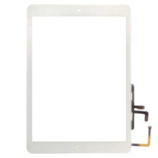 Digitizer with Home Button for Apple iPad Air White Front Glass Touch Screen