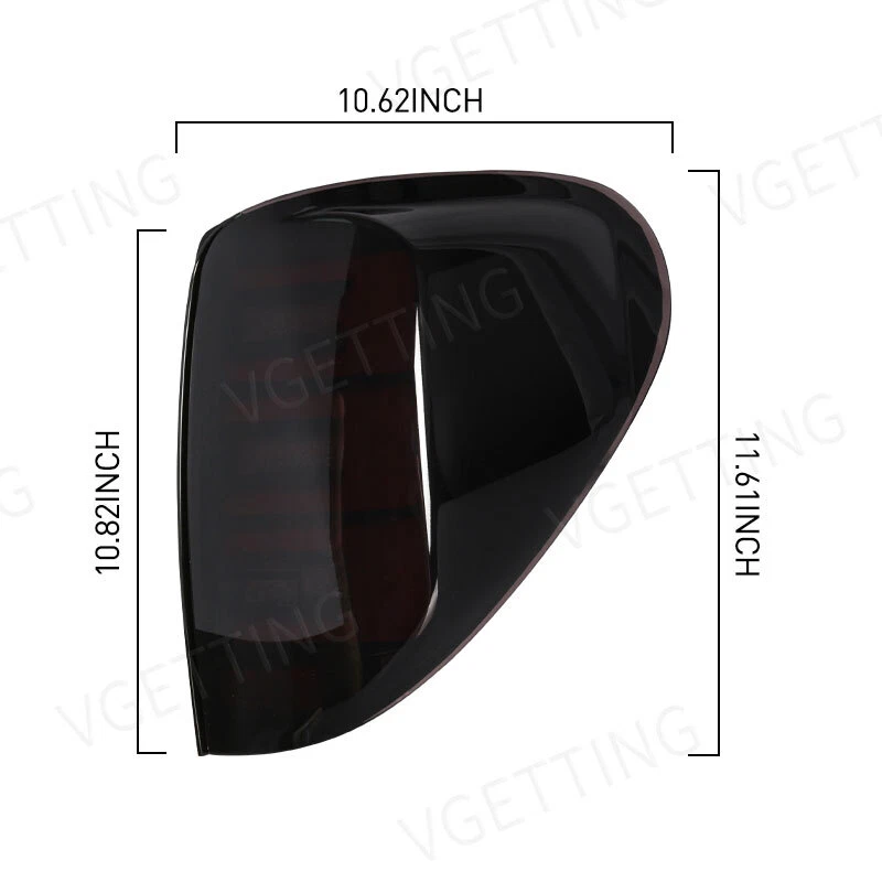 Se adapta a Mitsubishi L200 Triton 2005-2014 LED luz trasera lámpara de freno par ahumado Foto 4 de 4