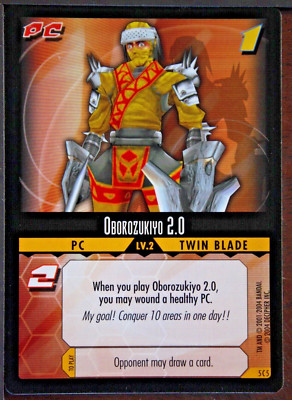 .Hack Enemy CCG: ''Oborozukiyo 2.0''  5 C 5