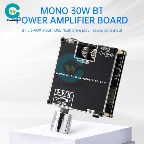 ZK-301B Mono 30W Bluetooth 5.3 Audio Amplifier Board Module TWS Audio Amplifier - Picture 5 of 17
