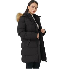 Wenvenwenven Women's Winter Coat Puffer Coat Warm Waterproof Jacket With...