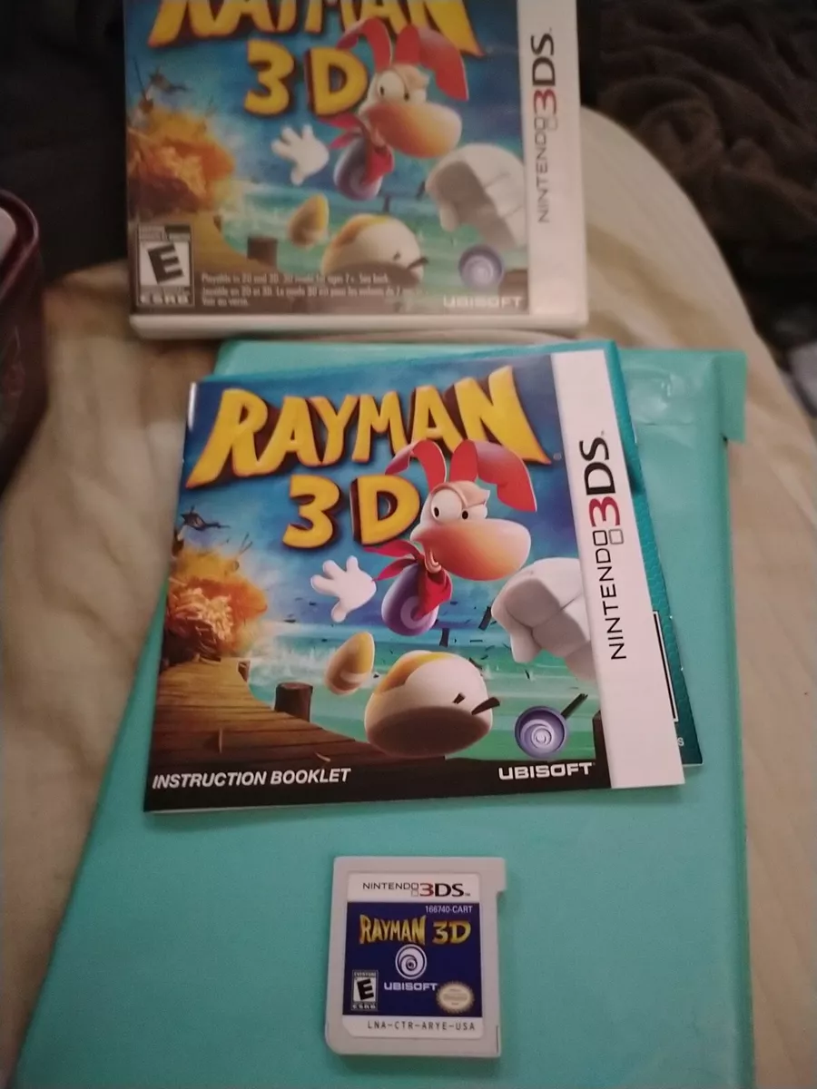 Rayman 3D (Nintendo 3DS, 2011) CIB *TESTED 8888166740 | eBay