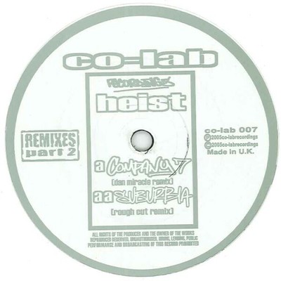 Heist - Company 7 / Suburbia (Remixe) (12'')