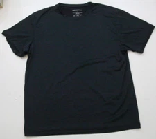 XL Real Essentials Gray Mans T-Shirt Top Polyester Spandex Short Sleeve 1-188