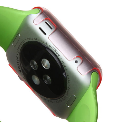 For Apple Watch 38 42MM Slim & Thin TPU Snap On Hard Protective Case Cover CLEAR - Picture 6 of 22