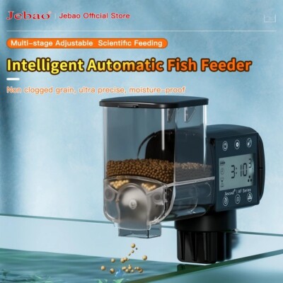 Smart Aquarium Automatischer Fischfutterautomat Digital Timer WiFi Fernbedienung Fütterung