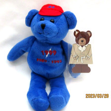 NOLAN RYAN 13878/36K BLUE AUTO EXPRESS COOPERSTOWN COLLECTIBLE BEAR PLUSH-NEW