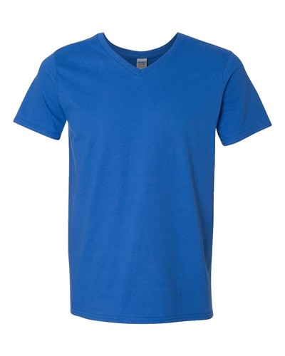 south2 west8 S. S. V Neck Shirt - Poly Oxford V neck cut and sew