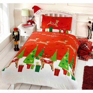 xmas cot bedding