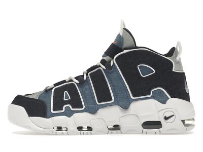 靴 Nike Air More Uptempo Nike Air More Uptempo 96 Electric Black Bright Crimson Red