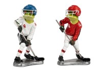 717856 Frosch Als Eishockey-Spieler 17Cm Aus Kunststein Gefertigt StüCkpreis