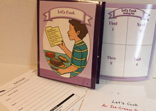 Evan-Moor Writing Center Activity "Let's Cook" Grades 1-2