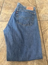 Mens Levi's 505 Jeans Size 38x30 Medium Denim Straight Leg Pants