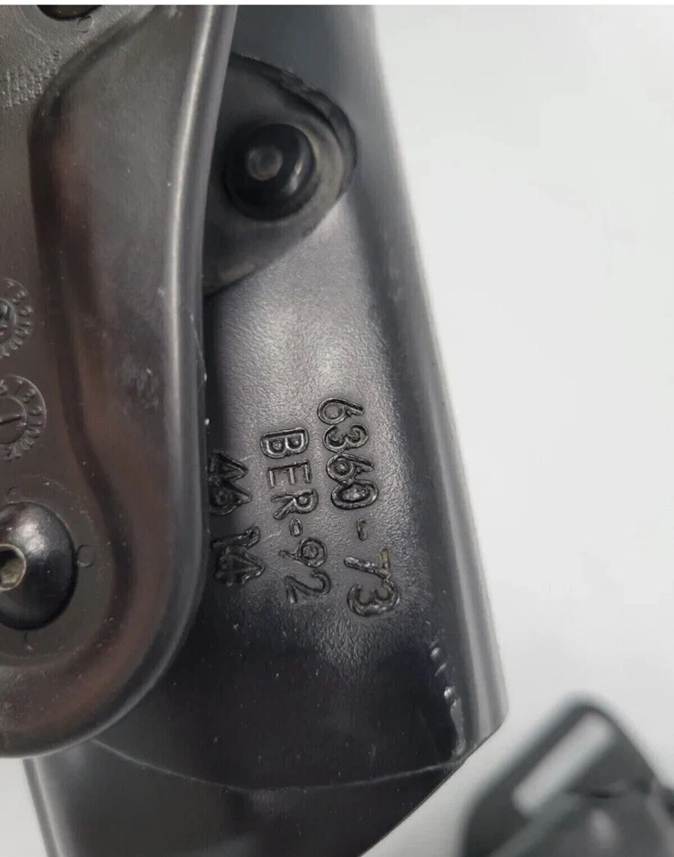 SAFARILAND 6360 73 ALS LEVEL 3 DUTY HOLSTER BERETTA 92, 92F, 92FS, 92D, M9 RH - Image 3 of 3