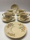 ROYAL DOULTON DEMITASSE CUP AND SAUCER D6159 ENGLAND 4 SETS. 2 Xtra Saucers — photo 1