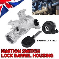 For SEAT Alhambra Altea Leon Ignition Starter Switch Steering Lock Barrel & Key