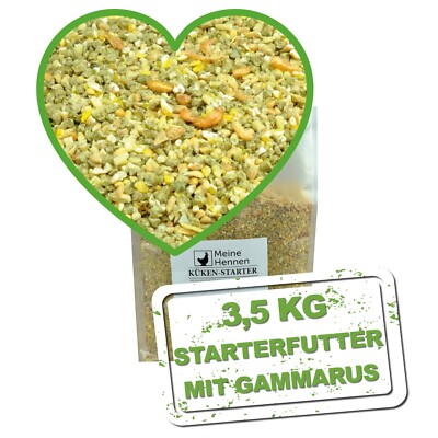 MeineHennen-Küken Starter in einem 3,5 kg Beutel, ein Hochwertiges Starterfutter