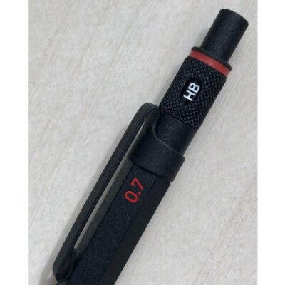[Rare!/Discontinued] rOtring Logoless Mechanical Pencil BLK 0.7mm LTD From JP