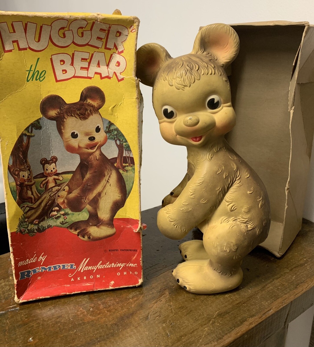 VINTAGE Rubber Toy BY REMPEL INC made in USA AKRON, OH 1930