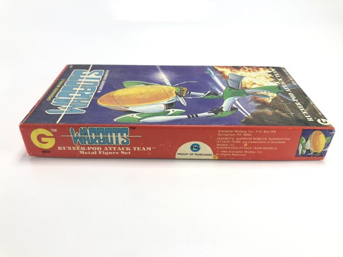 Grenadier Models Warbots Runner Pod Attack Team 1984 W/ Box Instructions - Picture 9 of 12